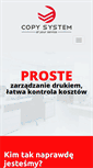 Mobile Screenshot of copysystem.pl