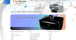 Desktop Screenshot of copysystem.com.pl