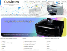 Tablet Screenshot of copysystem.com.pl